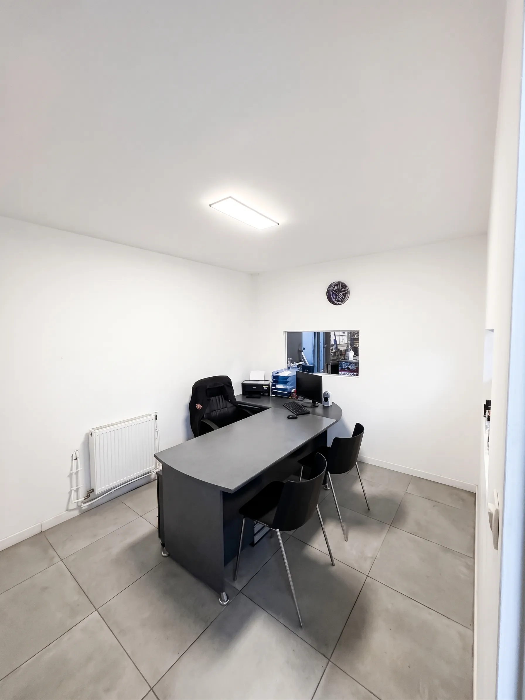 Le bureau du Garage QLM